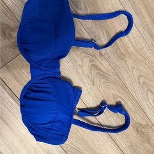 Wild Fable Vibrant Blue Bikini Top Medium 8-10 NWT